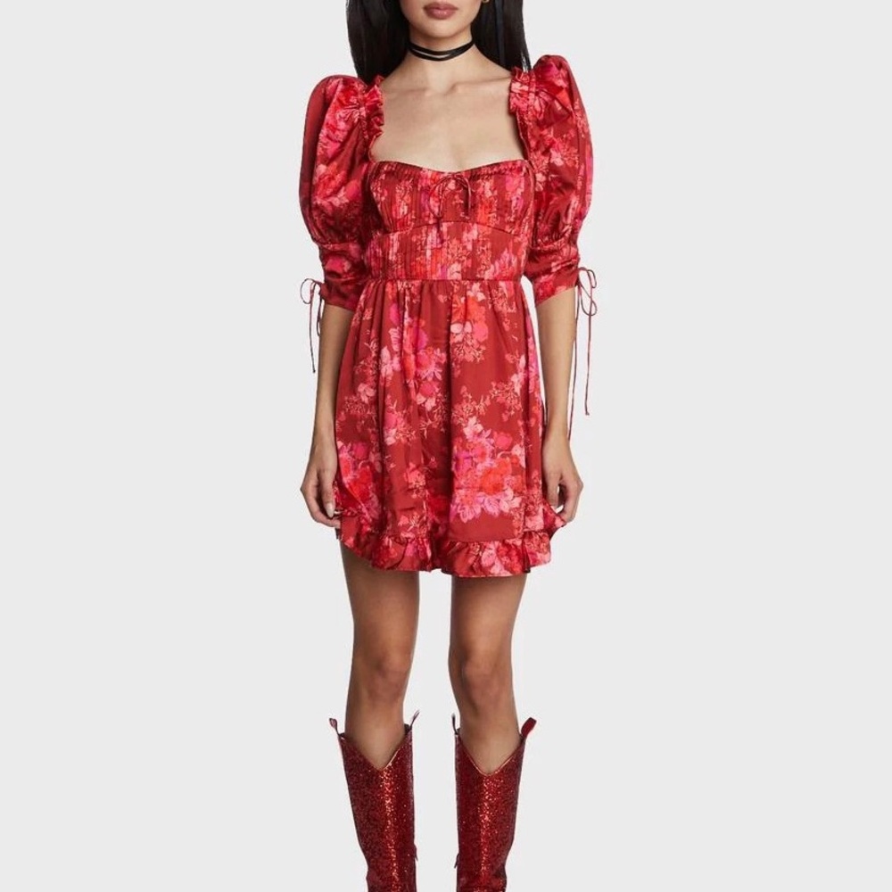 For Love and Lemons Alia Mini Dress - Picture 7 of 11